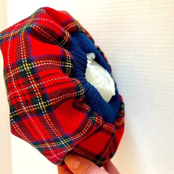 Kids Tartan Tan Made from Pure New Wool Made in the UK - Picture 3 of 8